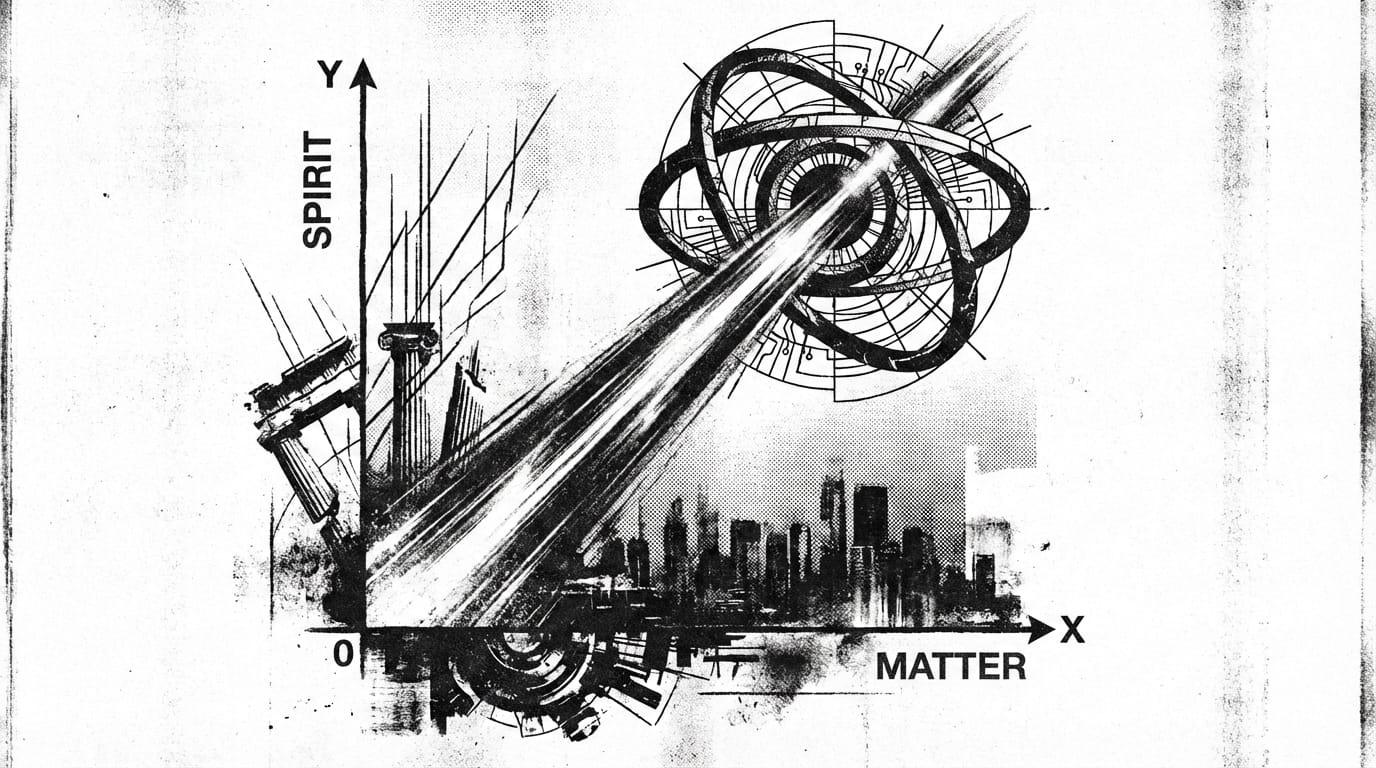 The Cartesian Plane of Existence: Matter, Spirit, and Battiato